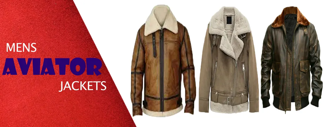 Mens Aviator Jackets