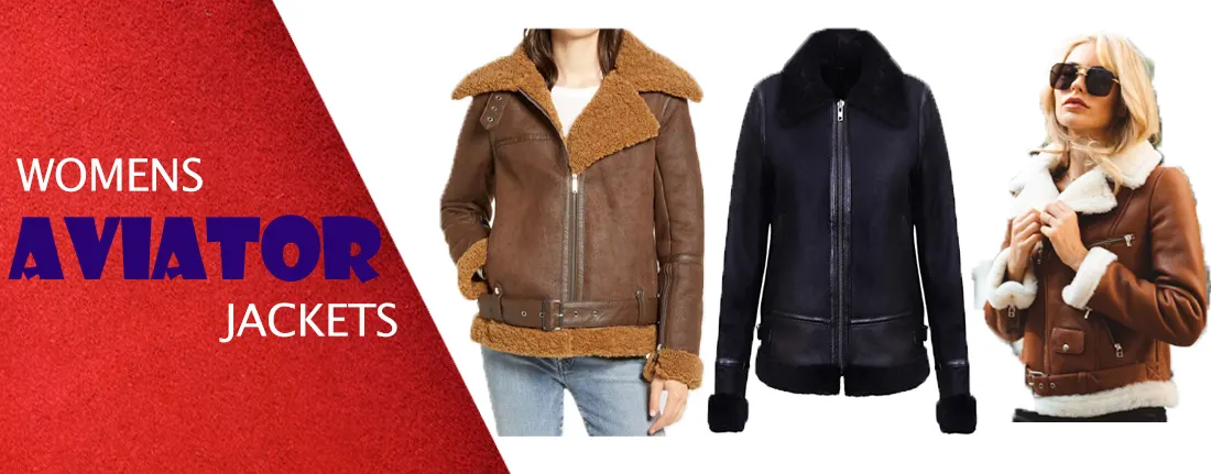 Womens Aviator Jackets