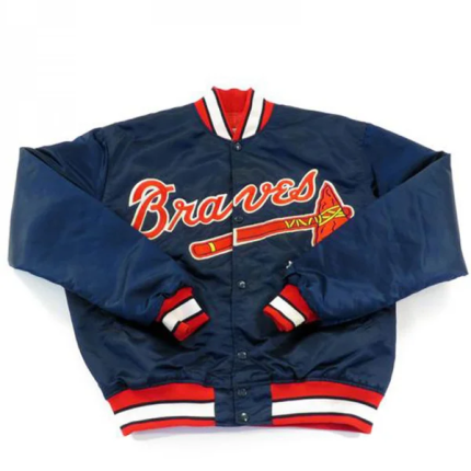 Hobson Braves Blue Bomber Jacket