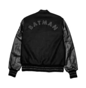 Batman black varsity jacket
