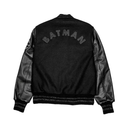 Batman black varsity jacket