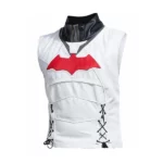 Red hood vest