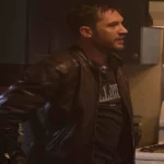 Tom Hardy Venom leather jacket