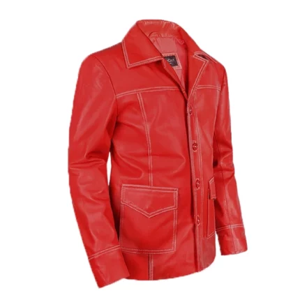 Brad Pitt Fight Club Leather jacket