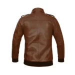 Captain America Steve Rogers brown leather jacket