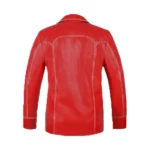 Fight club red leather jacket