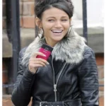 Michelle Keegan Leather Jacket