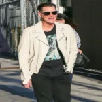 Jim Carrey Leather Jacket White