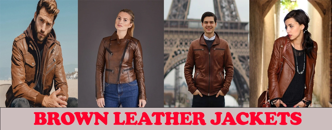 Brown Leather Jackets