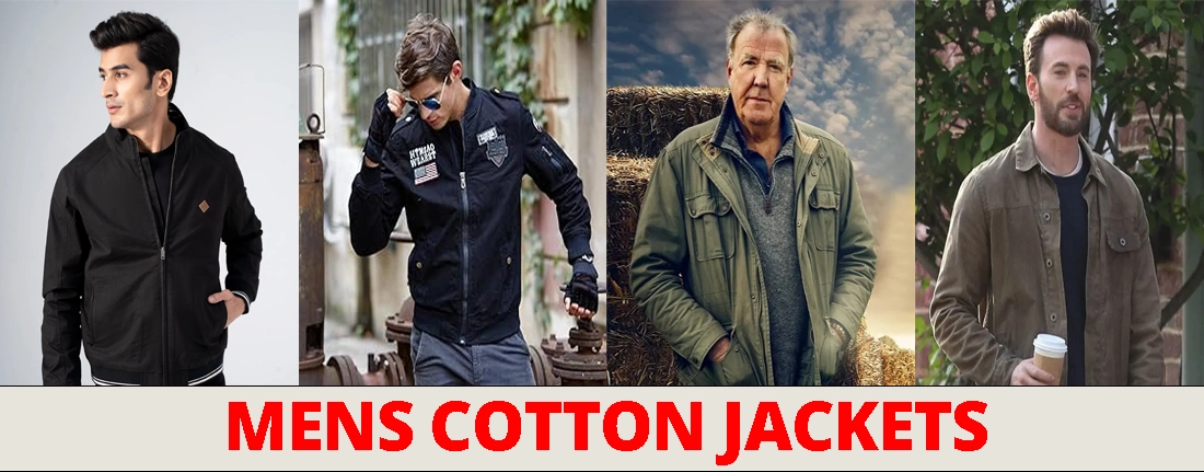 Mens cotton jackets