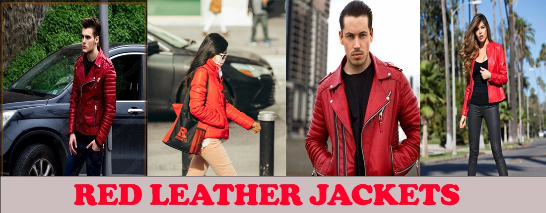 Red Leather Jackets