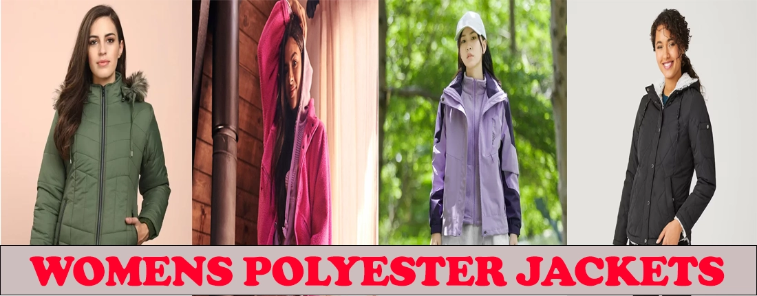 Womens Polyester jackets