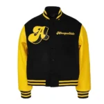 A Few Good Kids Black And Yellow Varsity Jacket