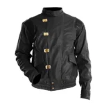 Akira Kaneda Black Leather Jacket