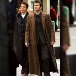 David Tennant Doctor Who Brown Wool Coat