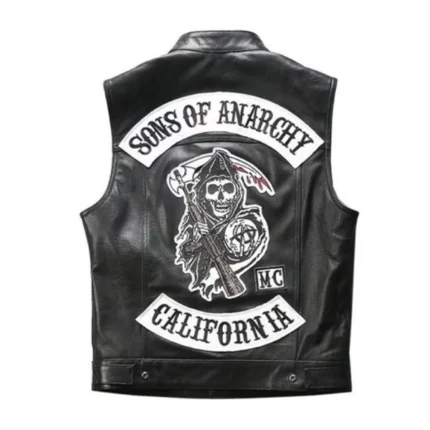 Jax Teller Sons Of Anarchy Leather Vest