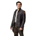 Star Wars Poe Dameron Brown Leather Jacket