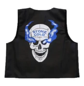 WWE Stone Cold Steve Austin 3:16 Black Skull Vest