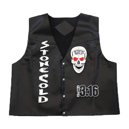 WWE Stone Cold Steve Austin 3:16 Skull Vest